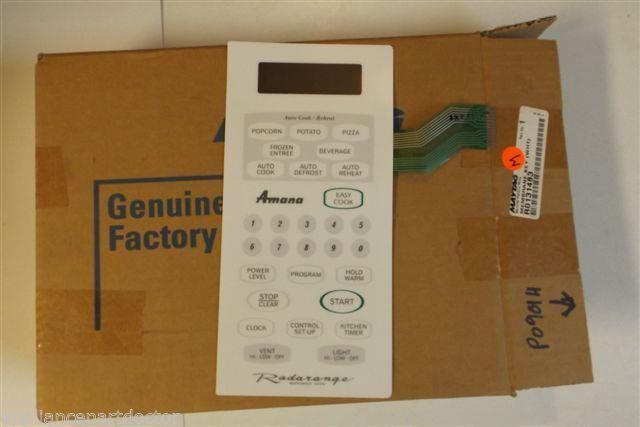 AMANA MAYTAG MICROWAVE R0131483 MEMBRANE KEY PAD NEW IN BOX AMANA MAYTAG MICROWAVE R0131483 MEMBRANE KEY PAD NEW IN BOX